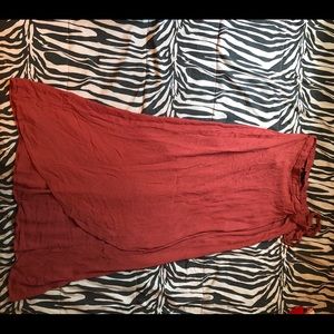 aeropostale maxi skirt with slit .